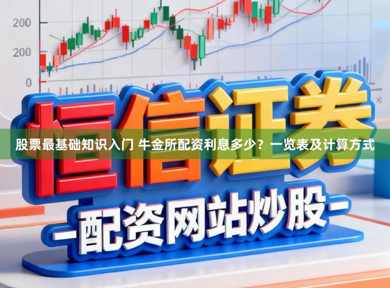 股票最基础知识入门 牛金所配资利息多少？一览表及计算方式