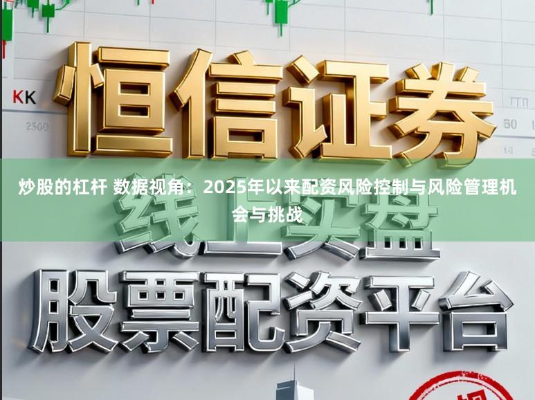 炒股的杠杆 数据视角：2025年以来配资风险控制与风险管理机会与挑战